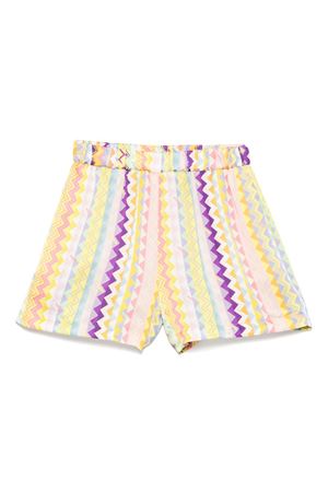 shorts in viscosa multicolor MISSONI KIDS | MW6A59S0199999